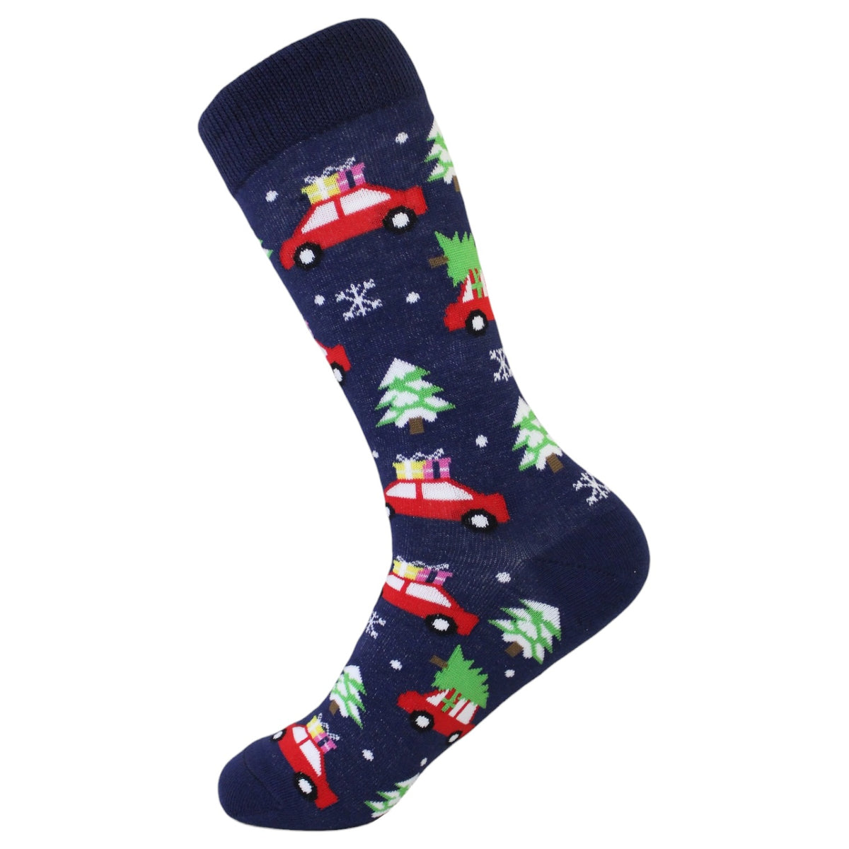 Calcetín Navidad Sobre Ruedas