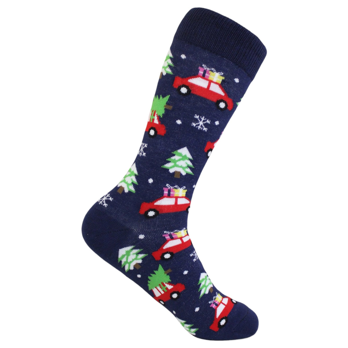 Calcetín Navidad Sobre Ruedas