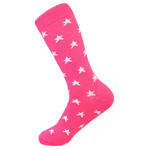 Calcetín Estrellas Rosa