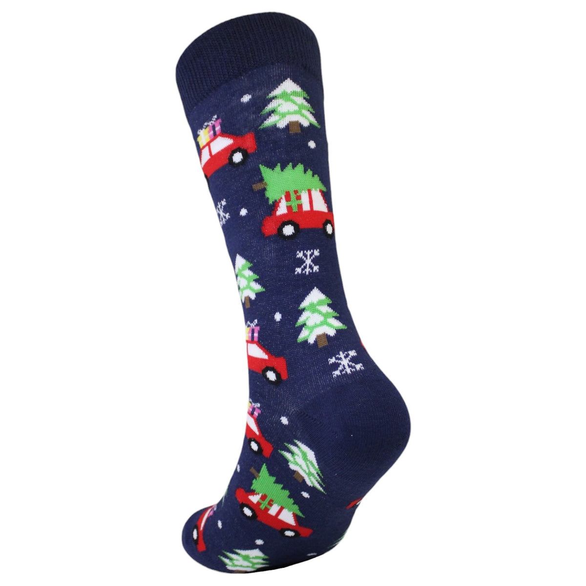 Calcetín Navidad Sobre Ruedas